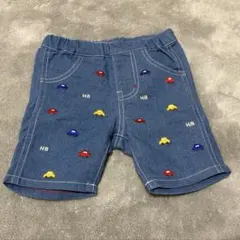 ホットビスケッツ　ハーフパンツ 車　ミキハウス　hot biscuits