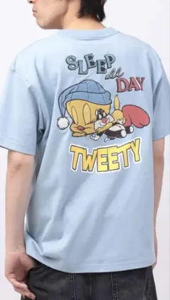 LOONEY TUNES TWEETY SLEEP ALL DAY Tシャツのサムネイル