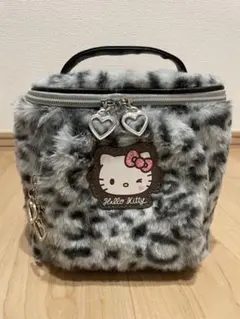 ハローキティ ヒョウ柄 メイクボックス