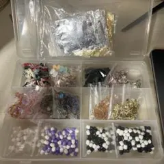 ネイルストーン　金箔　銀箔　ネイルパーツ　まとめ売り