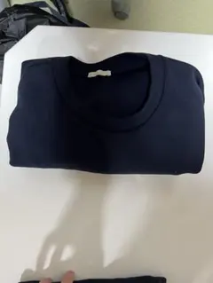 ネイビー コットン Tシャツ