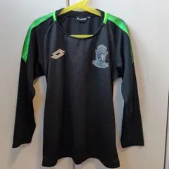 Lotto サッカー用長袖ウェア 140 黒/緑