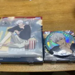 セガ ラッキーくじ　呪術廻戦　Fun！Fun！Fun！五条悟　缶バッジ　アクスタ