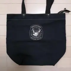 わちふぃーるど　ダヤン　刺繍トートバッグ　黒のサムネイル