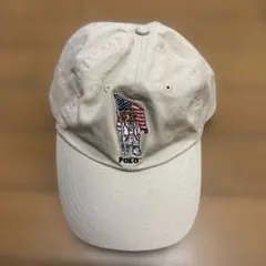 POLO RALPH LAUREN ポロベア キャップ ベージュ 59cm