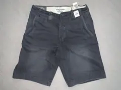 アバクロ グレー ハーフパンツ