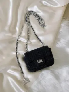 darich LUCKY BAG 2026 ラメツイードミニポシェット