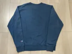 Champion クルーネック スウェット　L 青緑