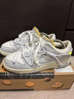 OFF-WHITE × NIKE DUNK LOW 1 OF 50 