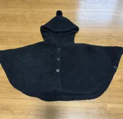 COMME CA ISM ベビー ポンチョ 60-80cm ブラックのサムネイル