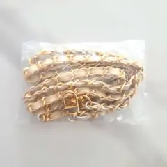 新品　金属製　スマホショルダーストラップ ゴールド