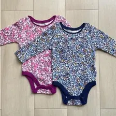OLD NAVY ロンパース　3-6M 2枚セットのサムネイル