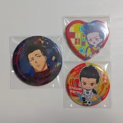 ブルーロック 缶バッジ 馬狼照英 3個セット まとめ売り