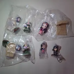 ワンピース【ニコ・ロビン】 ガシャポン ミニチュアフィギュア ストラップ セット