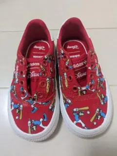 【美品】adidas アディダス ディズニー グーフィー スニーカー 12cm