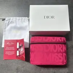 ディオール　Miss Dior ノベルティ　ポーチ　ピンク