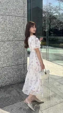 herlipto♡Muguet-Printed Mermaid Dress - メルカリ