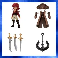 リンクトラベラーズ～脱出！トウキョウスレート編SIDE:G 海賊の団長4点セット