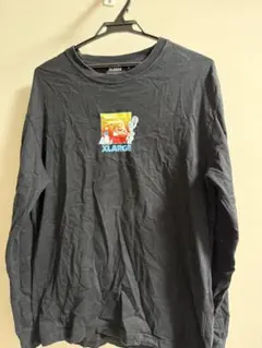 XLARGE ブラック 長袖ロンT