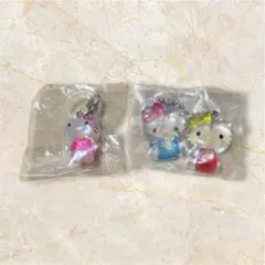 ハローキティ めじるしアクセサリーお花＆なかよしドロップチャーム