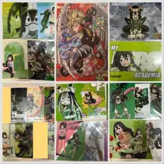 僕のヒーローアカデミア ヒロアカ 蛙吹梅雨 クリアファイル セット
