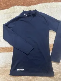 UNDER ARMOUR ネイビー 長袖アンダーシャツ YXL