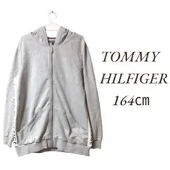 美品TOMMY HILFIGER フード付きパーカー 長袖　トップス　164cm