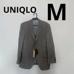 [UNIQLO]プレミアムリネンジャケット [M] 新品未使用　グレー