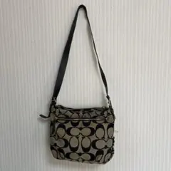 #1144 COACH コーチ シグネチャー ショルダーバッグ 中古