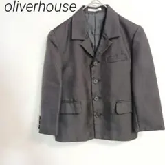 oliverhouseブラックストライプブレザー子供 フォーマル110☆3267のサムネイル
