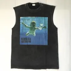 NIRVANA カットオフ ノースリーブ Lサイズ ニルヴァーナ SHIRTS NIRVANA カットオフ ノースリーブ ニルヴァーナ SHIRTS | BF MERCH'S