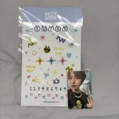 NCT WISH ユウシ popup md フォトカードデコステッカー