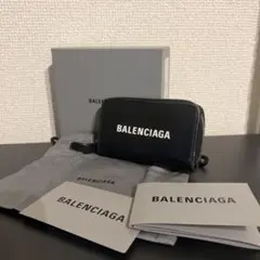 BALENCIAGA バレンシアガ レザー 長財布 ブラック ジャンク - メルカリ