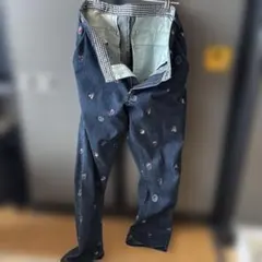 Papas 宇宙モチーフ刺繍デニムショートパンツのサムネイル