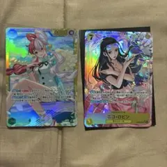 ニコ・ロビン　SR パラレル　EB03-055 ウタ　シークレットのサムネイル