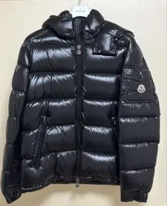 モンクレールMAYAダウンジャケット黒　サイズ3