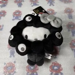 サンリオ 黒ミャクミャク なりきりぬいぐるみ カラビナ付 (BC)ハローキティ 新品】サンリオ 黒ミャクミャク なりきりぬいぐるみ カラビナ付