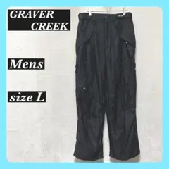 【GRAVER CREEK】スノーボードウェア パンツ Lサイズ 寒中作業にも