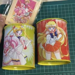 セーラームーン 貯金箱 缶 レトロ マーキュリー - メルカリ