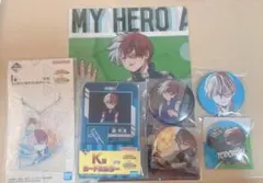 轟焦凍 ヒロアカ 僕のヒーローアカデミア 缶バッジ ファイル 一番くじ