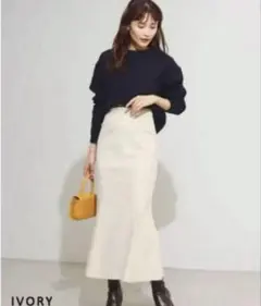 ベースメント　コーデュロイ　マーメイドスカートSPサイズ