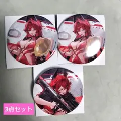 NIKKE ラッキー缶バッジ レッドフード 3点セット