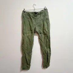 お得✨H＆M【M】カーゴパンツ カーキグリーン ミリタリー カジュアル