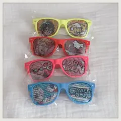 ドズル社5周年くじ　ピンホールサングラス　4点セット　②