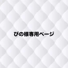 ぴの様専用ページ