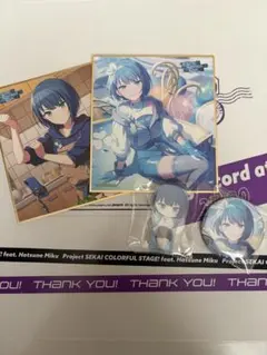 プロセカ 桐谷遥 色紙53b グリ缶50a マイセカイアクリルフィギア