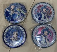 フルタ製菓 キミとアイドルプリキュア♪ ＢＩＧホログラム缶バッジキャンデー 4個