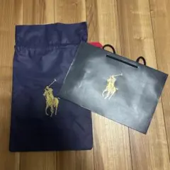 RALPH LAUREN /ラルフローレン/ショップ紙袋、ギフト袋2点セット