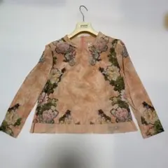 VIVIENNE TAM パワーネット長袖ブラウス 花柄のサムネイル