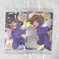 忍たま乱太郎 ウエハース カード 尾浜 勘右衛門 不破 雷蔵 グッズ